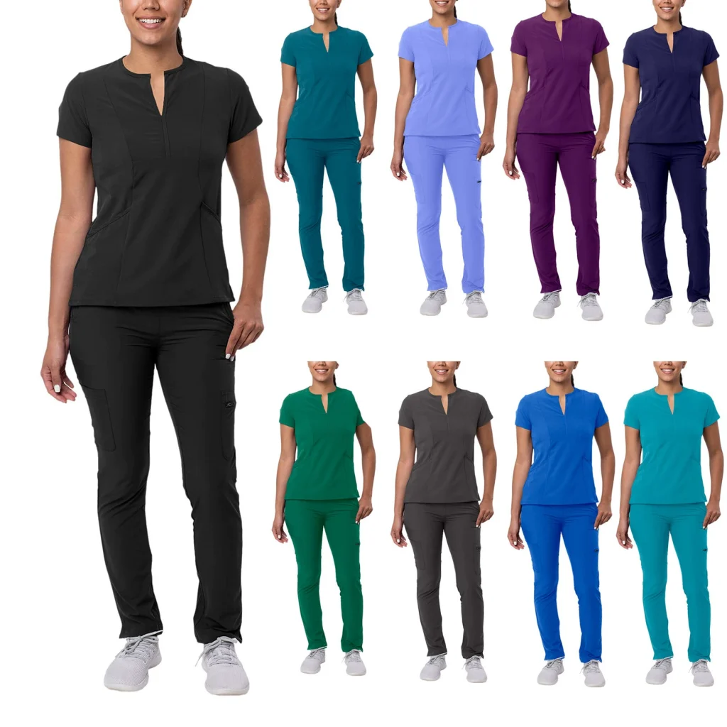 stretchy Quick-Drying Summer Thin Dental Operating Room Overalls manufacturer