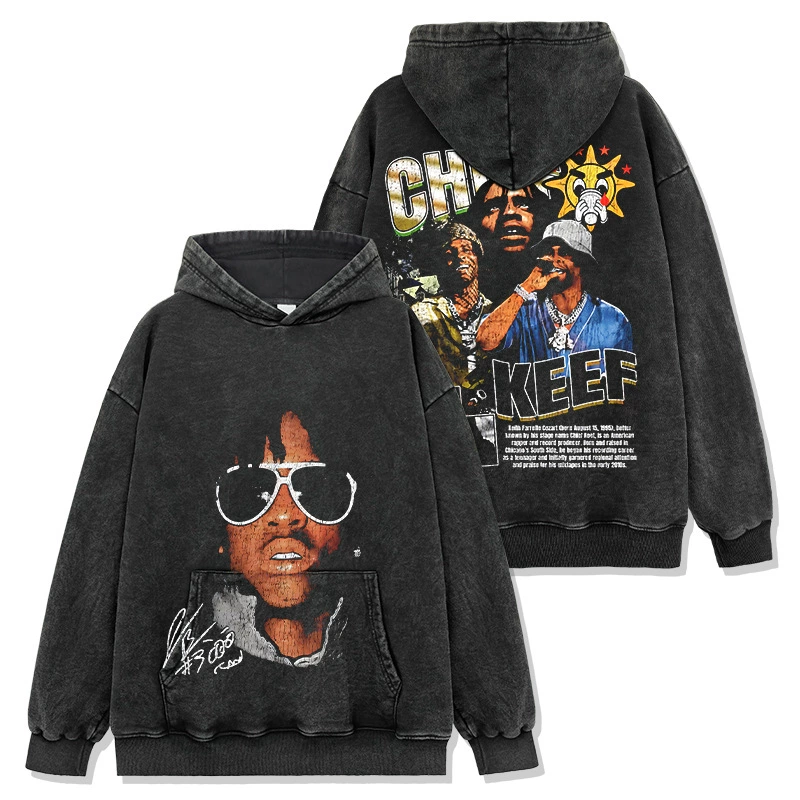 DTG print Chief Keef 3D print hoodie, crewneck, long sleeve, short sleeve tee shirt manufacturer