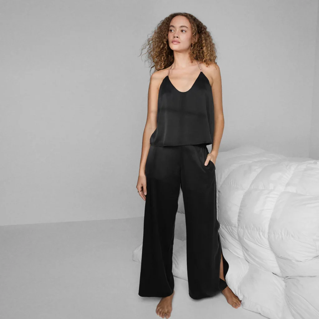 Washable Silk Cami Pant Set manufacturer