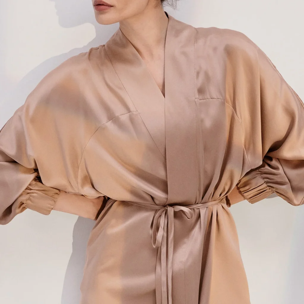 Washable Silk Robe manufacturer