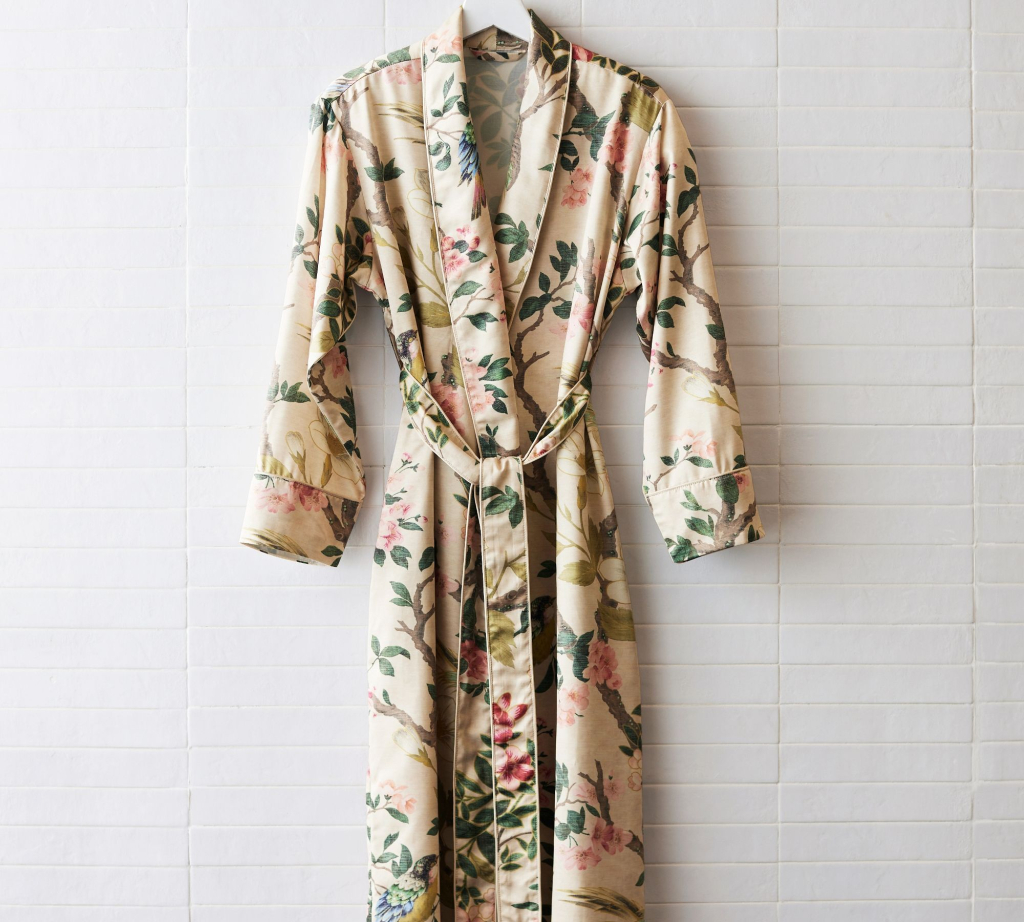 Nola Silky Piped Robe manufacturer