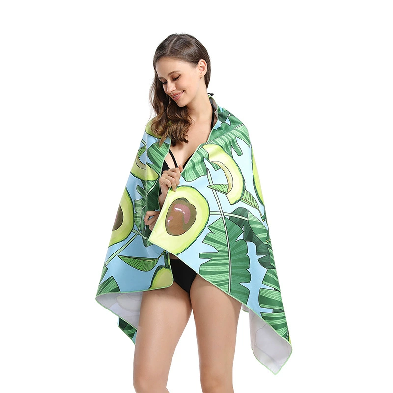 custom print swim towel manufacturer