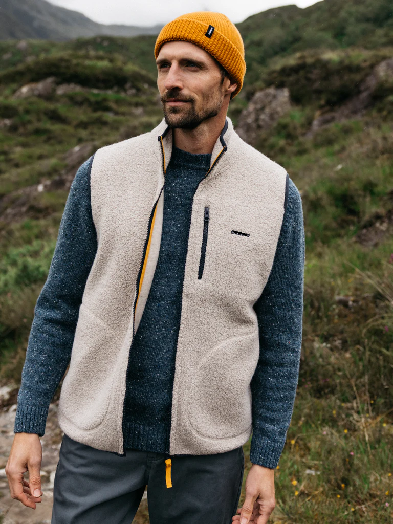 Men’s Wool Fleece Vest manufacturer