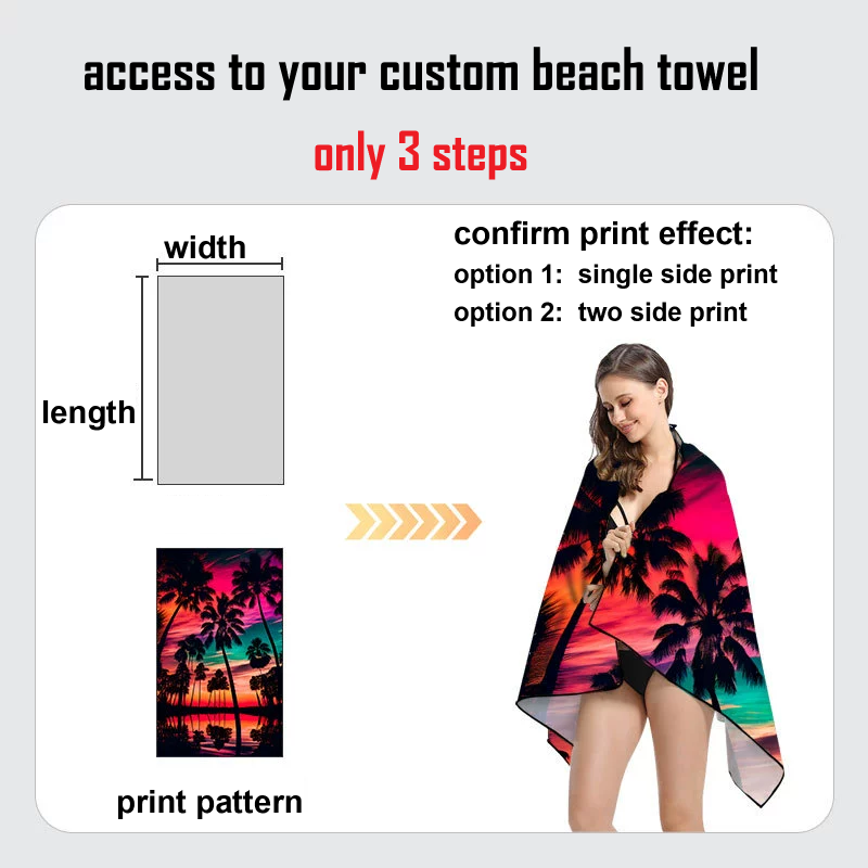 Print Beach Towel Repreve Towel