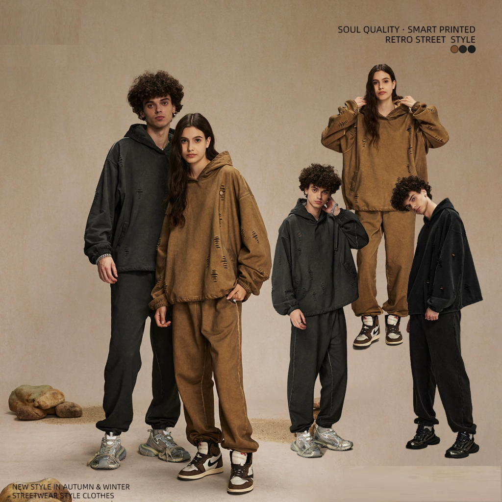 Vintage Mens Ripped sweatshirt Crypto Hoodie manufacturer