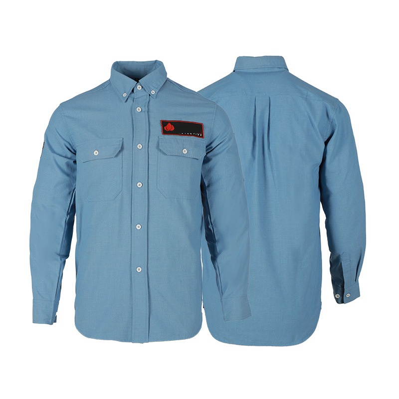 custom design protective workwear fire resistant shirt manufacturer
