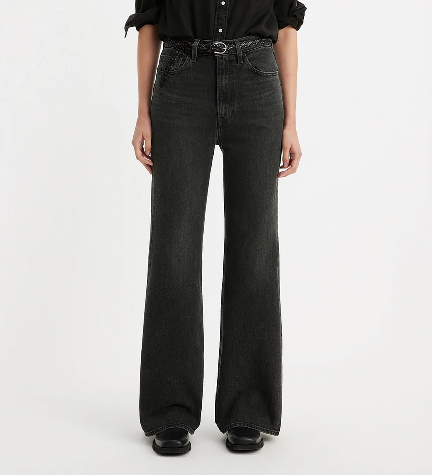 custom design Women’s Ribcage Bell Jeans manufacturer